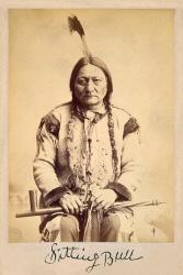 Sitting Bull - Lakota Sioux Tribe Chief, 1884 | Obraz na stenu