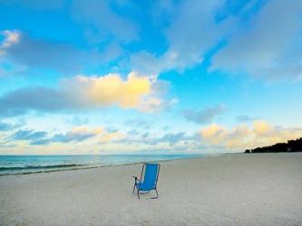 Chair On Beach | Obraz na stenu
