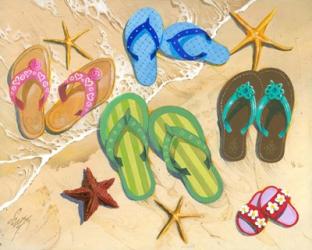 Flip Flop Family | Obraz na stenu