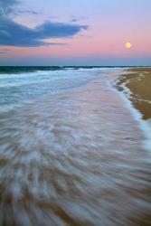 Cape Cod Moonset | Obraz na stenu
