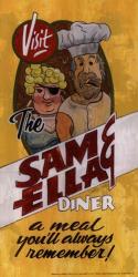 Sam and Ella Diner | Obraz na stenu