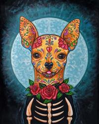 Chihuahua- Day of the Dead | Obraz na stenu