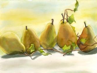 Pears In A Row 1 | Obraz na stenu