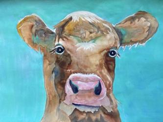 Gazing Cow 1 | Obraz na stenu