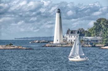 New London Harbor Lighthouse | Obraz na stenu