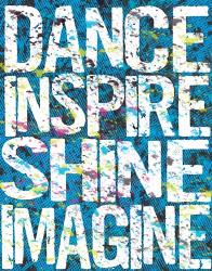 Dance Inspire Shine Imagine | Obraz na stenu