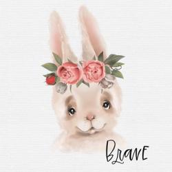 Brave Rabbit | Obraz na stenu