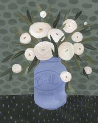 Mason Jar Bouquet IV | Obraz na stenu