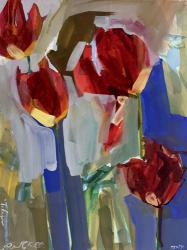 Painterly Tulips I | Obraz na stenu