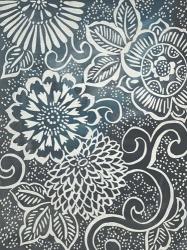 Floral Batik II | Obraz na stenu