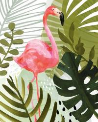 Flamingo Forest II | Obraz na stenu