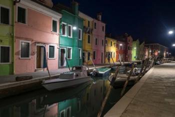 Burano Street Lights I | Obraz na stenu