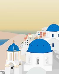 Travel Europe--Santorini | Obraz na stenu