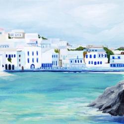 Mykonos II | Obraz na stenu