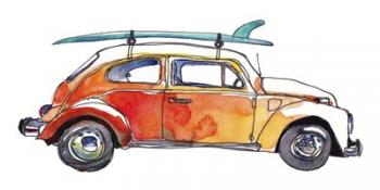 Surf Car V | Obraz na stenu