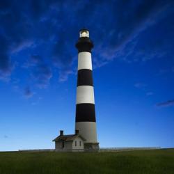 Lighthouse at Night III | Obraz na stenu