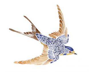 Jeweled Barn Swallow I | Obraz na stenu