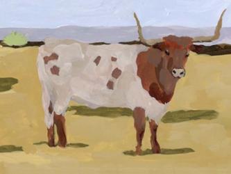 Longhorn Cattle II | Obraz na stenu