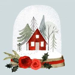 Snow Globe Village I | Obraz na stenu