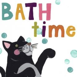 Cute Cat Bath IV | Obraz na stenu