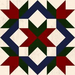 Christmas Barn Quilt I | Obraz na stenu