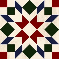 Christmas Barn Quilt II | Obraz na stenu