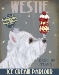 Westie Ice Cream | Obraz na stenu