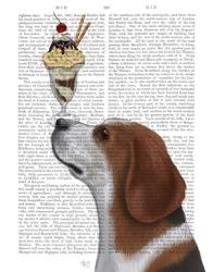 Beagle Ice Cream | Obraz na stenu