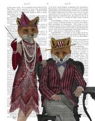 Fox Couple 1920s | Obraz na stenu