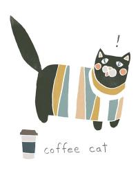 Coffee Cats III | Obraz na stenu