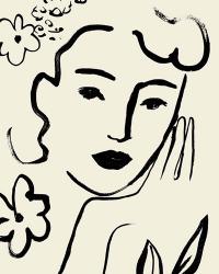 Matisse's Muse Portrait II | Obraz na stenu