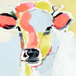 Pastel Cow II | Obraz na stenu