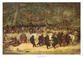 The Bear Dance, c.1870 | Obraz na stenu