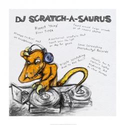 DJ Scratch-A-Saurus | Obraz na stenu