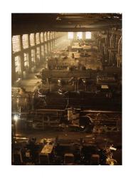 North Western Railway Locomotive Shops, Chicago, Illinois | Obraz na stenu