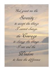 Serenity Prayer | Obraz na stenu