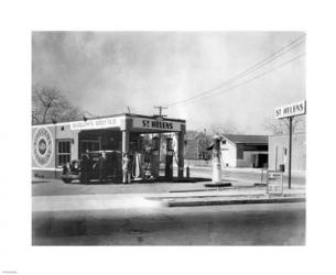 Harlow's Service Station, Anaheim 1930 | Obraz na stenu