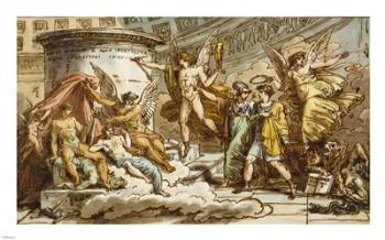 Allegory on the Life of Canova | Obraz na stenu