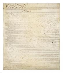 Constitution of the United States I | Obraz na stenu