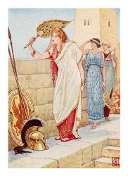 Often She Would Stand Upon the Walls of Troy, Helen the Queen of Sparta | Obraz na stenu