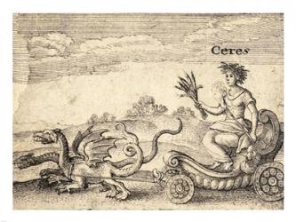 The Greek God Ceres | Obraz na stenu