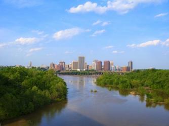 Skyline of Richmond, VA | Obraz na stenu