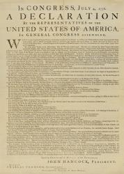 United States Declaration of Independence | Obraz na stenu