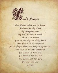 Lord's Prayer | Obraz na stenu