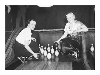 Bowling Alley, 1936 | Obraz na stenu