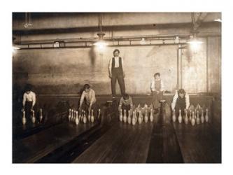 Subway Bowling Alley, 65 South St., Brooklyn, N.Y. | Obraz na stenu