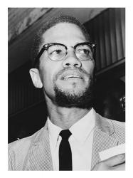 Malcolm X at Queens Court | Obraz na stenu