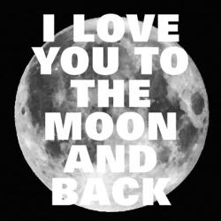 Love You to the Moon and Back | Obraz na stenu