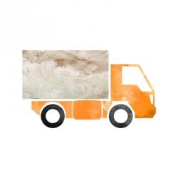 Truck With Paint Texture - Part III | Obraz na stenu