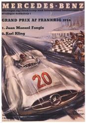 Mercedes Benz 1954 Grand Prix | Obraz na stenu